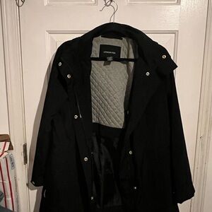 London Fog Quilted Gray Jacket